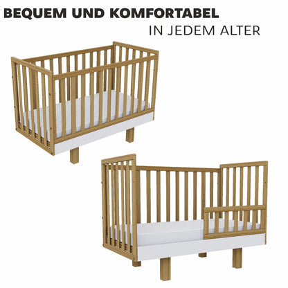 Babyzimmer Vilha 900 natur/weiß Vilha