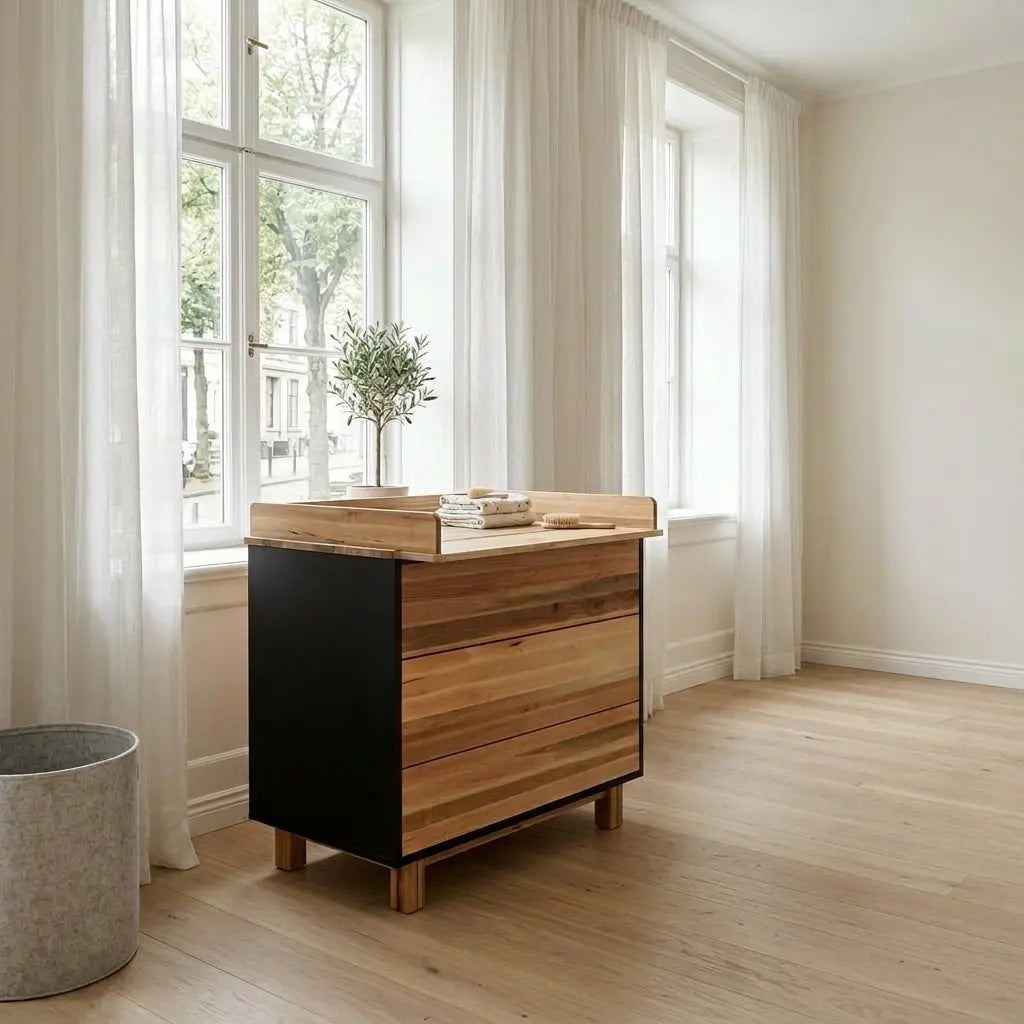 Babyzimmer Vilha 900 natur/graphit Vilha