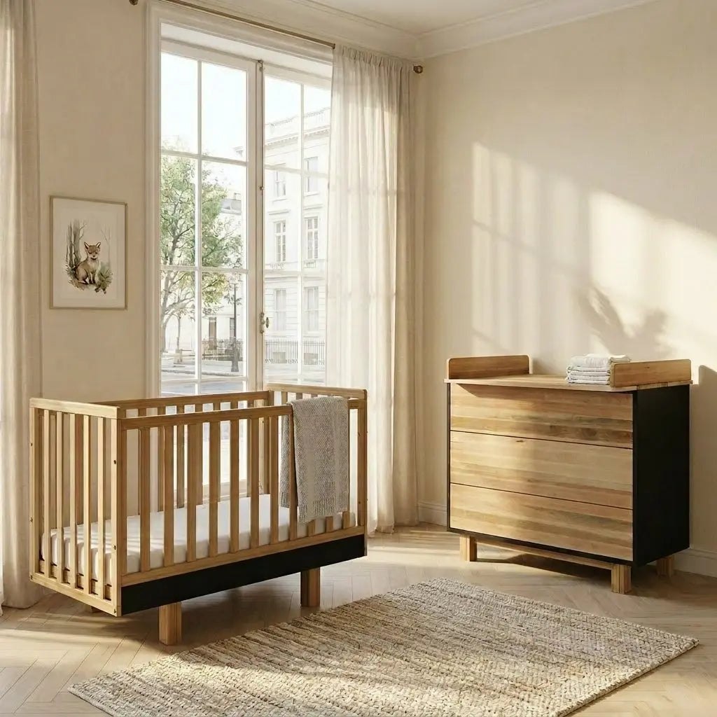 Babyzimmer Vilha 900 natur/graphit Vilha