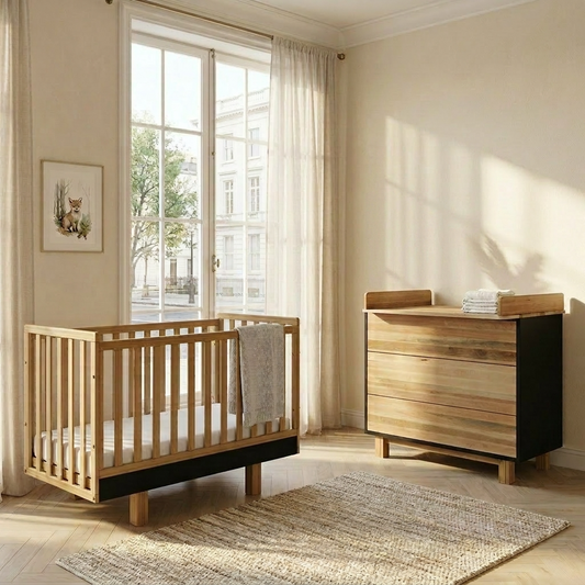 Babyzimmer Vilha 900 natur/graphit