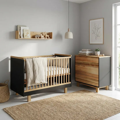 Vilha Babyzimmer Set 900 graphit/natur Vilha
